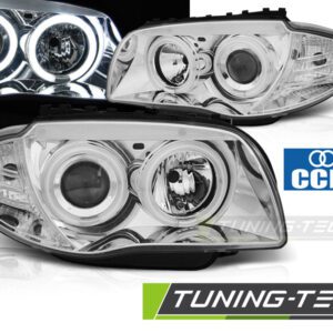 Φανάρια ANGEL EYES CCFL ΧΡΩΜΙΟΥ για BMW 1 E87/E81/82/88 04-11